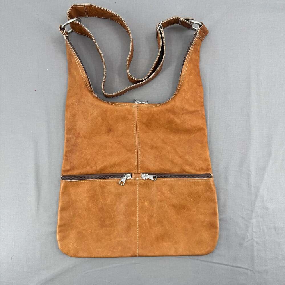 Wilcost Accessoires Vachette Leather Crossbody Bag Made in France